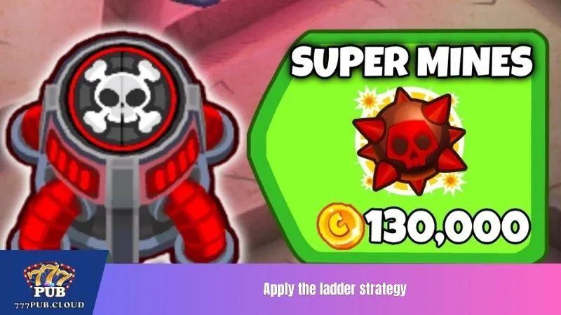 Apply the ladder strategy