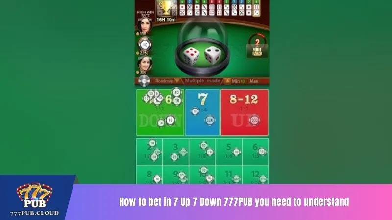 How to bet in 7 Up 7 Down 777PUB you need to understand