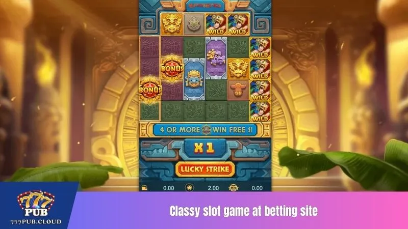 Classy slot game at betting site