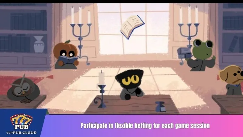 Participate in flexible betting for each game session