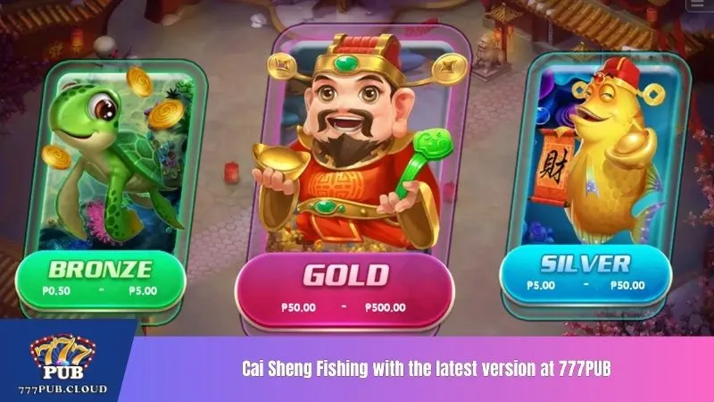 Cai Sheng Fishing with the latest version at 777PUB