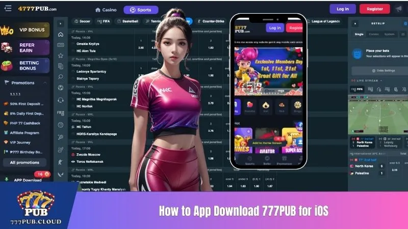 How to App Download 777PUB for iOS
